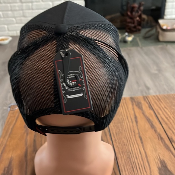 Sergeant stripe hat in blk - Picture 2 of 3